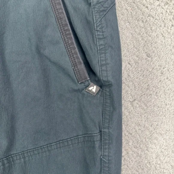 Eddie Bauer First Ascent Pants Hiking Mens 36X30 Gray Pocket Stretch Nylon Blend